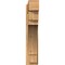 Ekena Millwork Merced Block Rough Sawn Outlooker, Western Red Cedar, 8"W x 36"D x 40"H OUT08X36X40MRC05RWR - alternate 2
